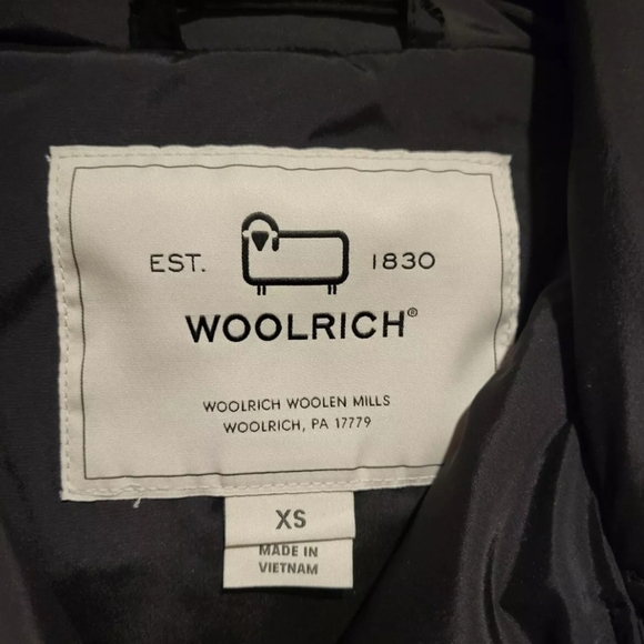 Woolrich Alsea Down Puffer Jacket Coat SZ XS - Picture 6 of 7